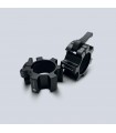 Aluminium stop disc black Ø51 mm x2