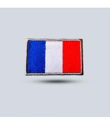 2 pezzi Toppa con bandiera francese Nome personalizzato