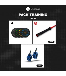 Trainingspakket + gratis keramische olympische stang