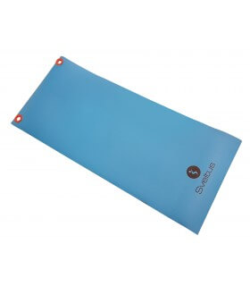 Tapis mousse HD bleu 140x60 cm