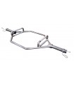 Olympic trap bar 142 cm + 2 stop disques