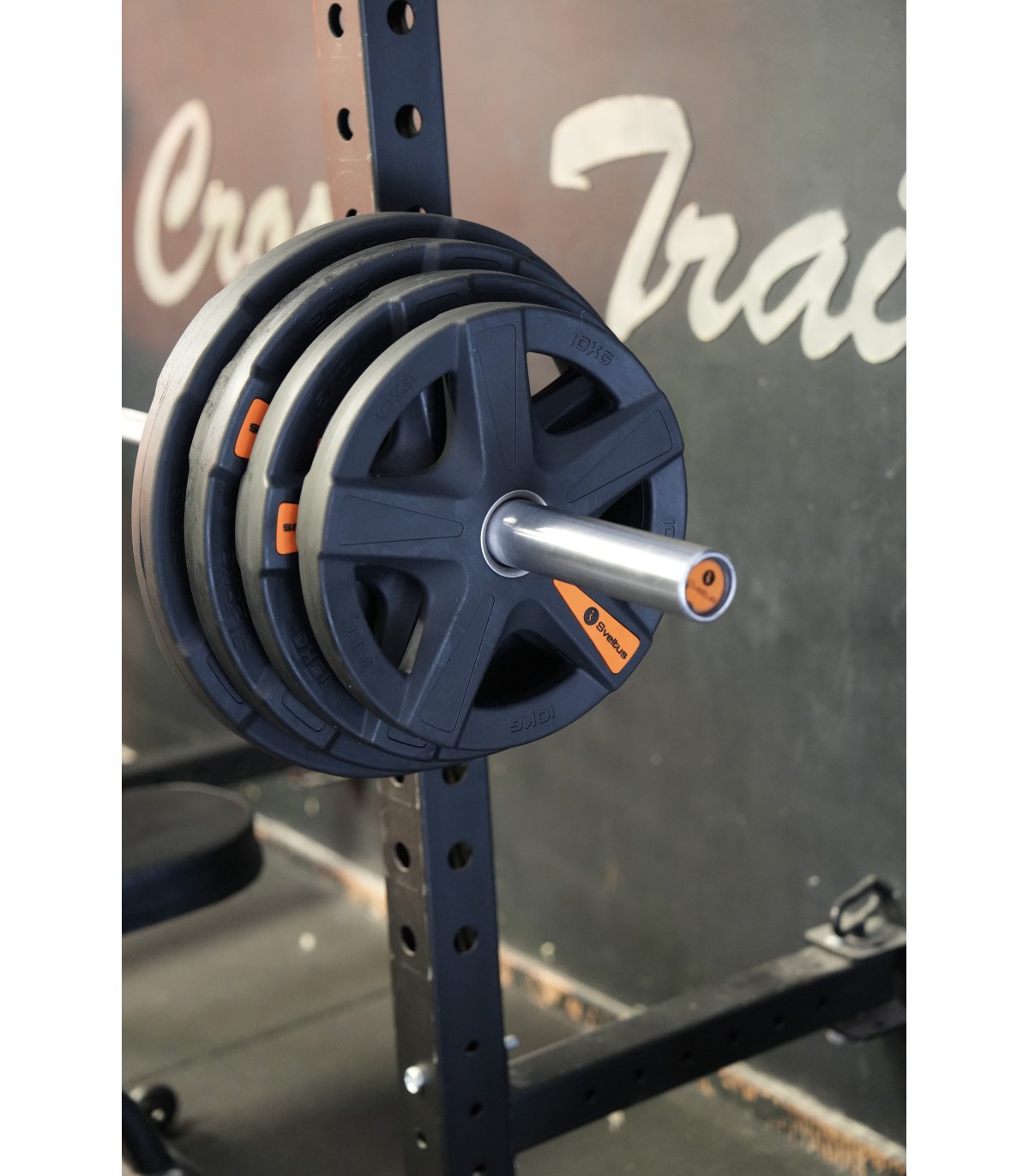 Disque Olympique - Bumper - 10KG - 4TRAINER 4TRAINER