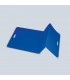 Foldable carpet blue 140x60 cm