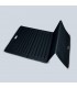 Black folding mat 190x90 cm