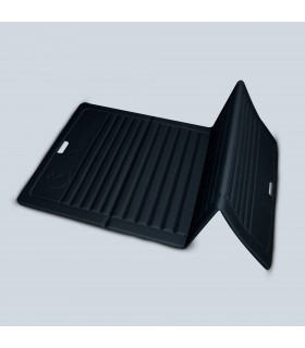 Black folding mat 190x90 cm