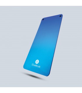 Blauw evolutie tapijt 140x60 cm