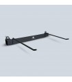Adjustable mat rack