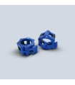 Blue Olympic Bar Disc Stop x2