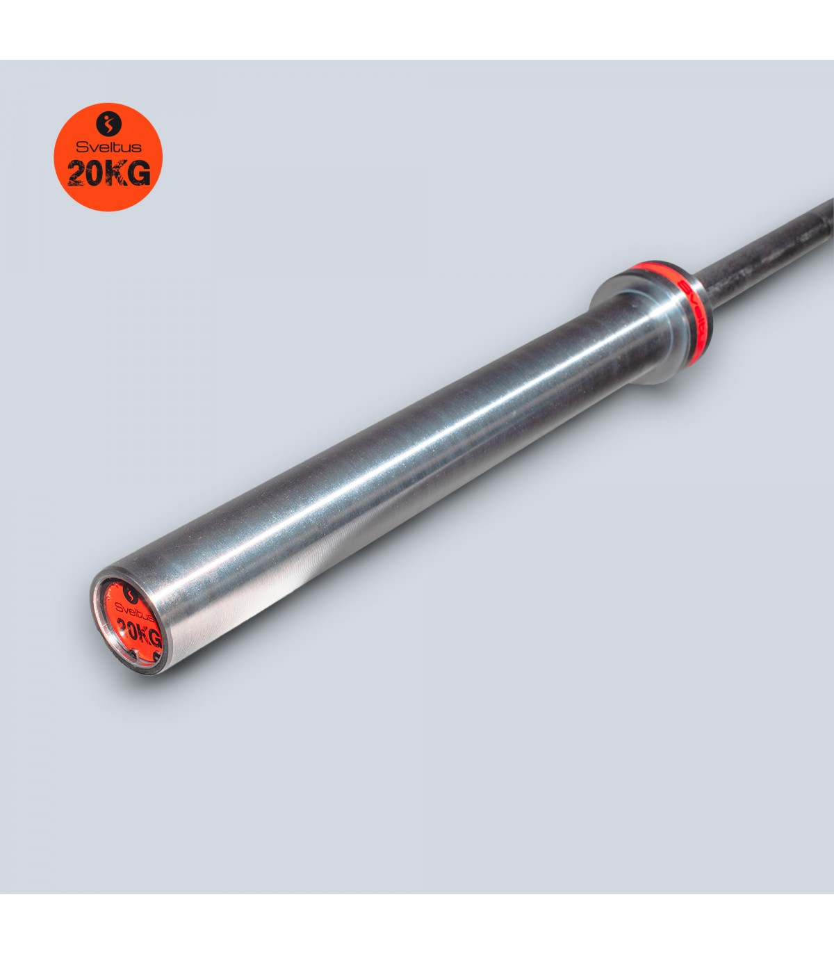 Barra olímpica 20kg naranja