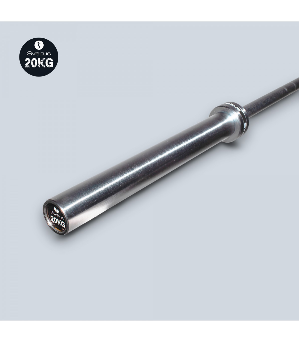 Barra olímpica 20kg negra