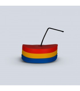 Kit of 24 non-slip cones