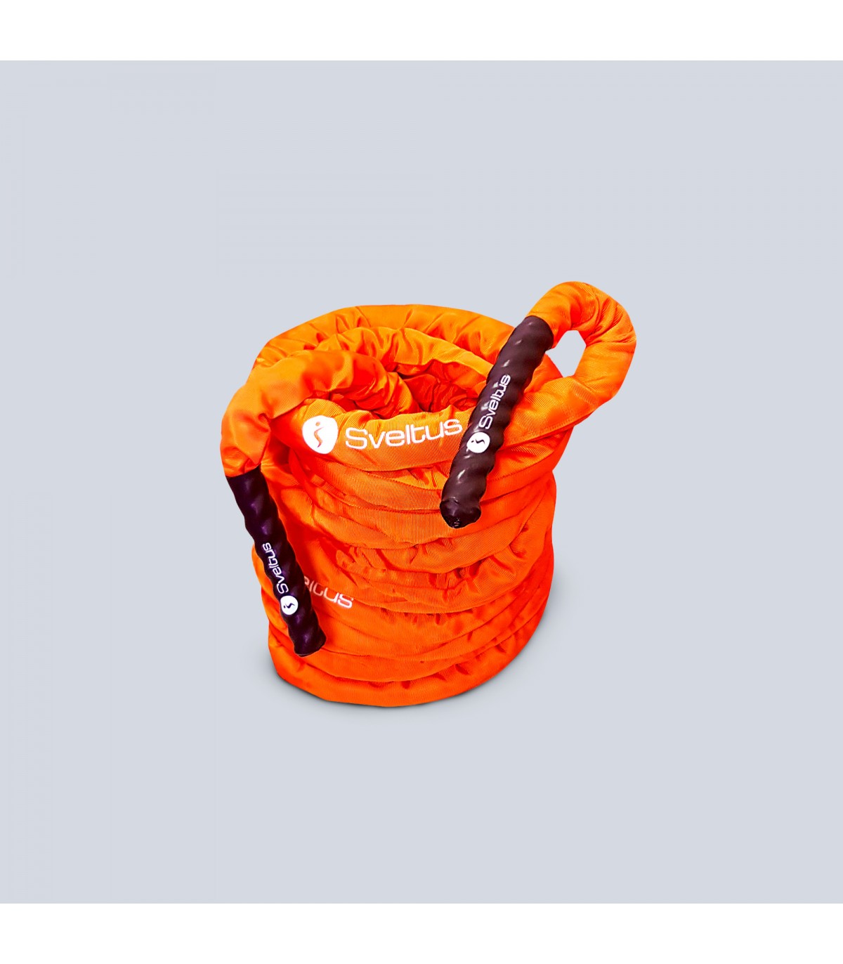 Battle Rope 1.5″ X 40 Piedi – Corda Da Allenamento Extreme Performance (Nero, Cross Training)