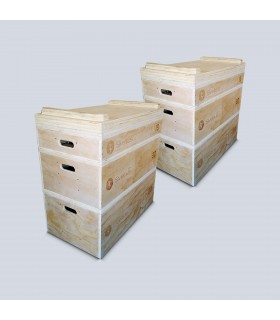 Set de jerk blocs en bois